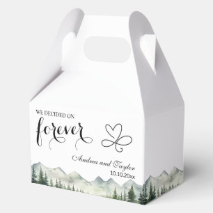 Wir entschieden uns für Forever Elegant Hochzeit Geschenkschachtel