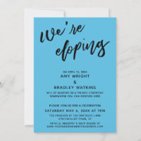 Wir entwickeln moderne Handschrift Typografie Blue