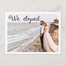 Wir entwickelten eine moderne minimalistische Ankü Postkarte