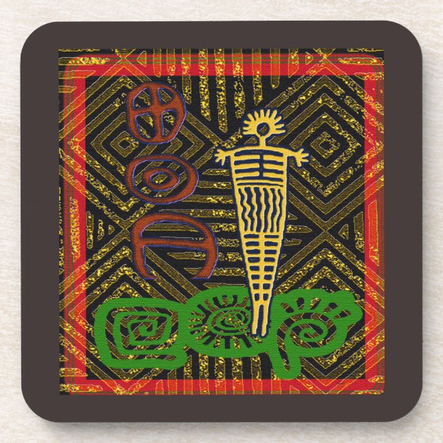 Wir erheben uns getränkeuntersetzer (Vorderseite)