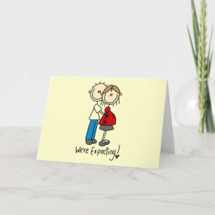 Wir erwarten Baby-T-Shirts und Geschenke Ankündigung