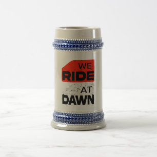 Wir fahren am Dawn T - Shirt - Adventure Biker Bierglas