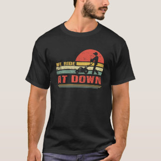 Wir fahren auf der Rasenmäher Dawn Rasenmäher Vate T-Shirt