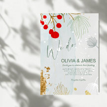 Wir feiern eine Weihnachts-Hochzeit - Elegante Win