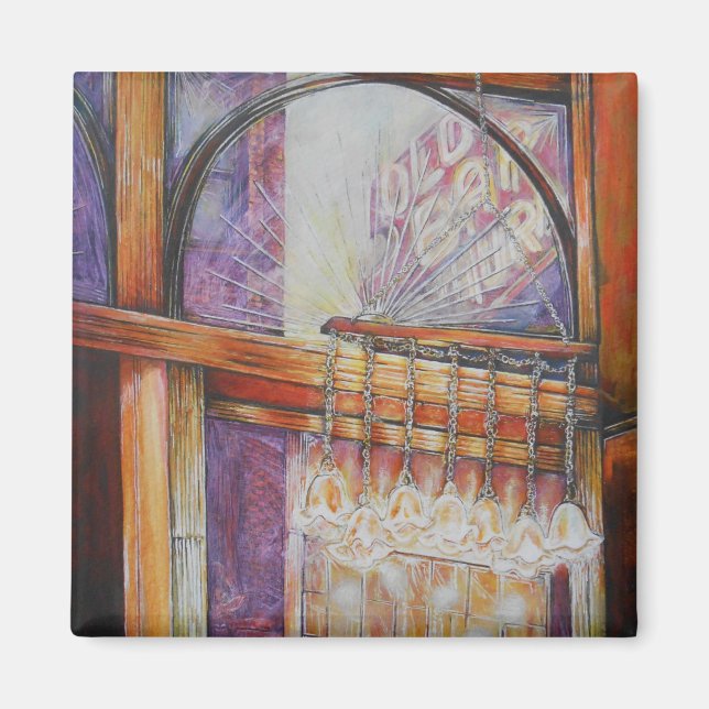 Wir fliegen alle durch das gleiche Licht. Magnet (Vorne)