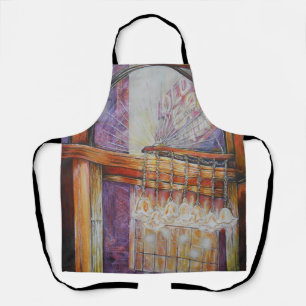 Wir fliegen alle Motten um das gleiche Licht. Schürze