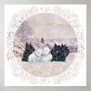 Wir fünf im Winter Poster