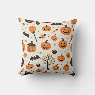 Wir geben dir ein glückliches Halloween. Kissen