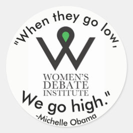 Wir gehen hoch Obama Sticker