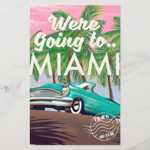 Wir gehen nach Miami Briefpapier