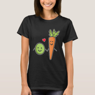 Wir gehen zusammen wie Erbsen und Karotten T-Shirt