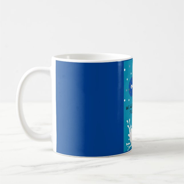 Wir gehen zusammen wie Milch und Cookies Kaffeetasse (Links)