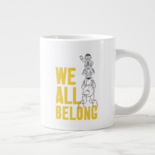 Wir gehören alle zusammen Jumbo-Tasse
