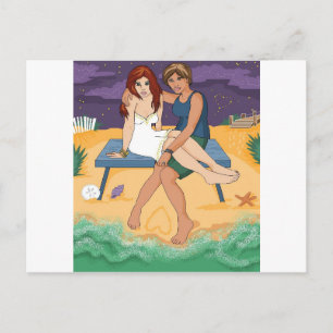 Wir gehören zum Meer Postkarte