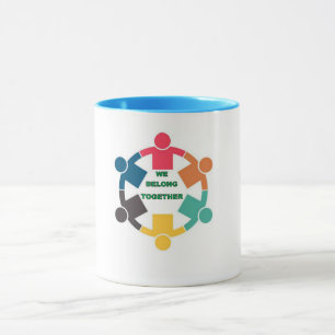 WIR GEHÖREN ZUSAMMEN Tasse