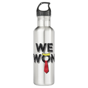 Wir gewinnen Donald Trump 2024 Edelstahlflasche