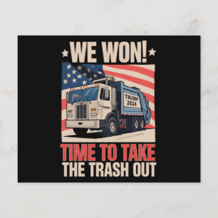 Wir gewinnen Zeit, um Trump aus dem Mülleimer zu h Flyer