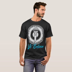 Wir glauben dem grundlegenden dunklen T - Shirt