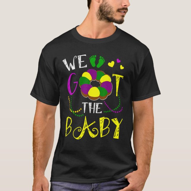 Wir Got die Kinderschwangerschaft Ankündigung Funn T-Shirt (Vorderseite)