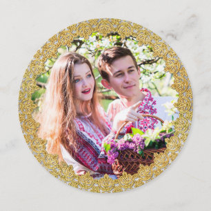 Wir got Hitched Entlaufen-Mitteilungs-Karte Ankündigung