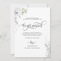 Wir got Verheiratete, elegante Verheiratete Hochze