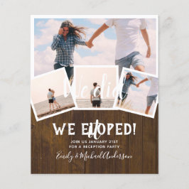 Wir haben das ELOPEMENT FOTO Hochzeitsempfehlung H Flyer