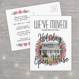 Wir haben das Foto "Holiday Housewarming Party" ve Ankündigungspostkarte