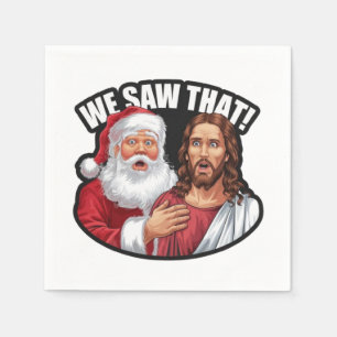 WIR HABEN DAS GESEHEN! Der Weihnachtsmann und Jesu Serviette