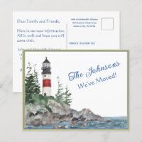 Wir haben das Lighthouse Water Budget Postkarte ve