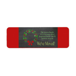 Wir haben das Weihnachtskranz-Siegel verschoben