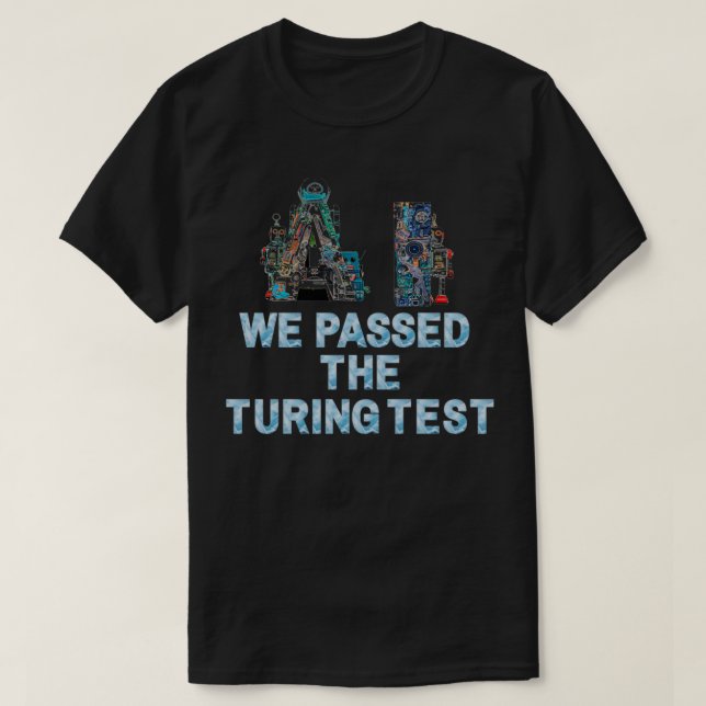 Wir haben den Drehtest bestanden T-Shirt (Design vorne)