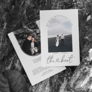 Wir haben den Knoten gebunden   Foto-Elopement-Ank Einladung