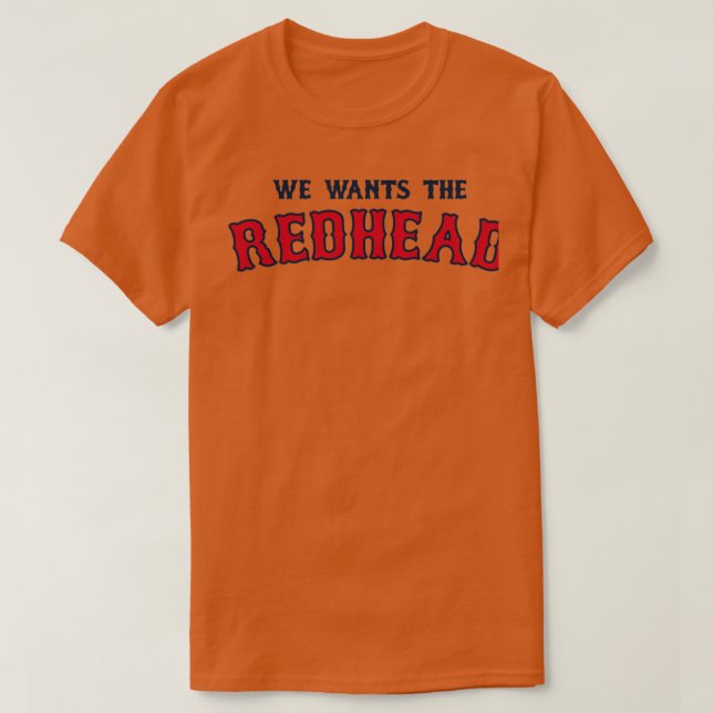 Wir haben den Redhead 5 Gewollt T-Shirt (Design vorne)
