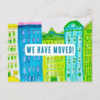 Wir haben den Umzug in die Cityscape-Wohnung vorge