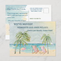 Wir haben den Wasserfarben-Strand-Umzug des Hausha