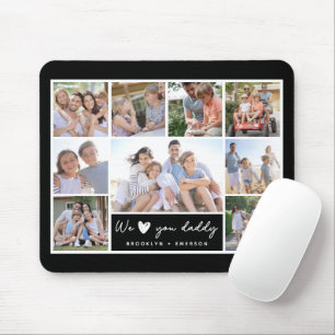 Wir haben dich Daddy Collage Mousepad