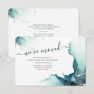 Wir haben die Ankündigung "Adressverschiebung" ver