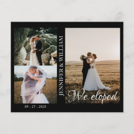 Wir haben die Ankündigung der Hochzeit von Fotosam