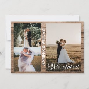 Wir haben die Ankündigung der Hochzeit von Fotosam