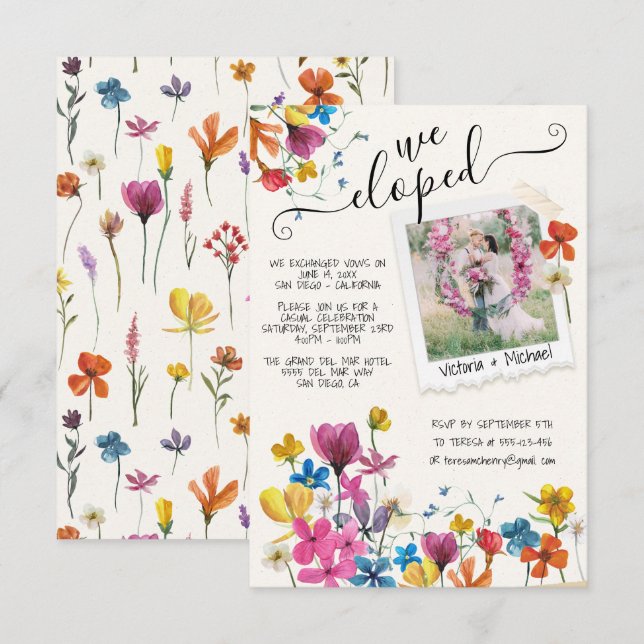 Wir haben die Ankündigung von Blume Boho (Vorne/Hinten)