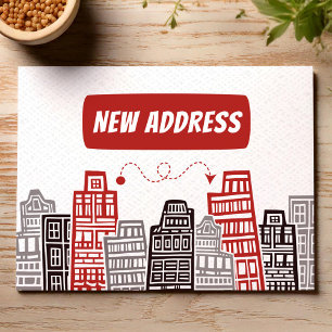 Wir haben die neue Adressübertragungs-Anzeigenkart Postkarte