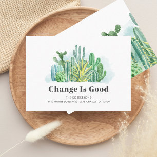 Wir haben die neue Ankündigung zur Adressverschieb