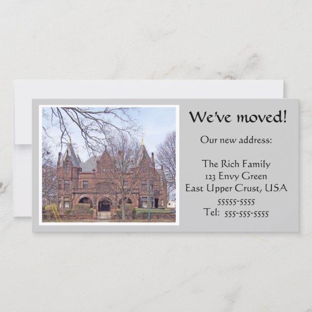 Wir haben die Vorlage für die Fotokarte verschoben (Vorderseite)