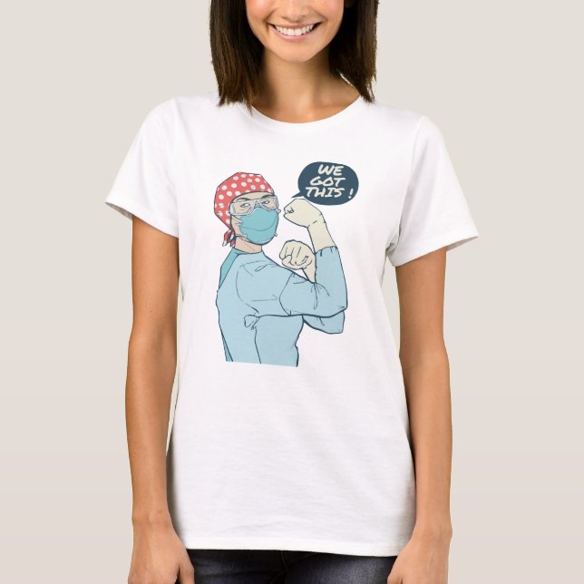 Wir haben diese Rossie The Nurse Got T-Shirt (Vorderseite)