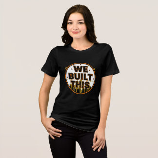 Wir haben dieses Labour Day-Bau-T-Shirt gebaut Tri-Blend Shirt