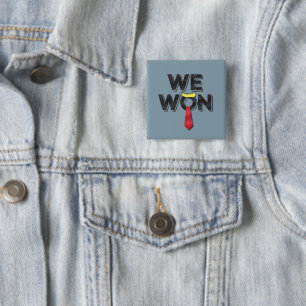 Wir haben Donald Trump 2024 gewonnen Button