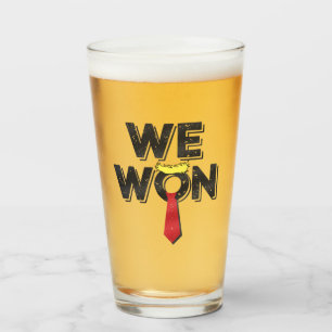 Wir haben Donald Trump 2024 gewonnen Glas