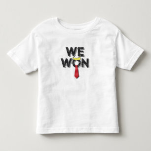 Wir haben Donald Trump 2024 gewonnen Kleinkind T-shirt