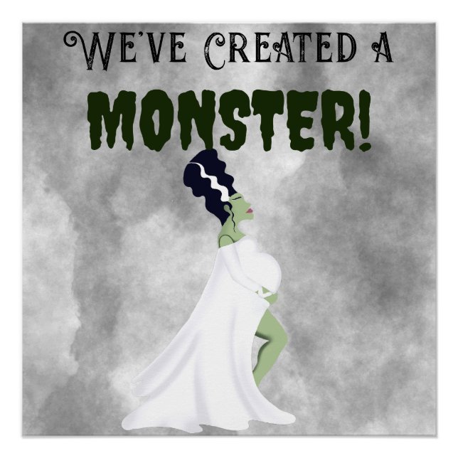 Wir haben ein Monster erschaffen! Poster (Vorderseite)