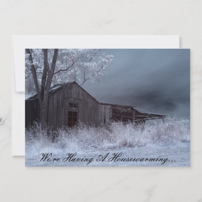 Wir haben eine Hauswärmung... Einladung (Vorderseite)